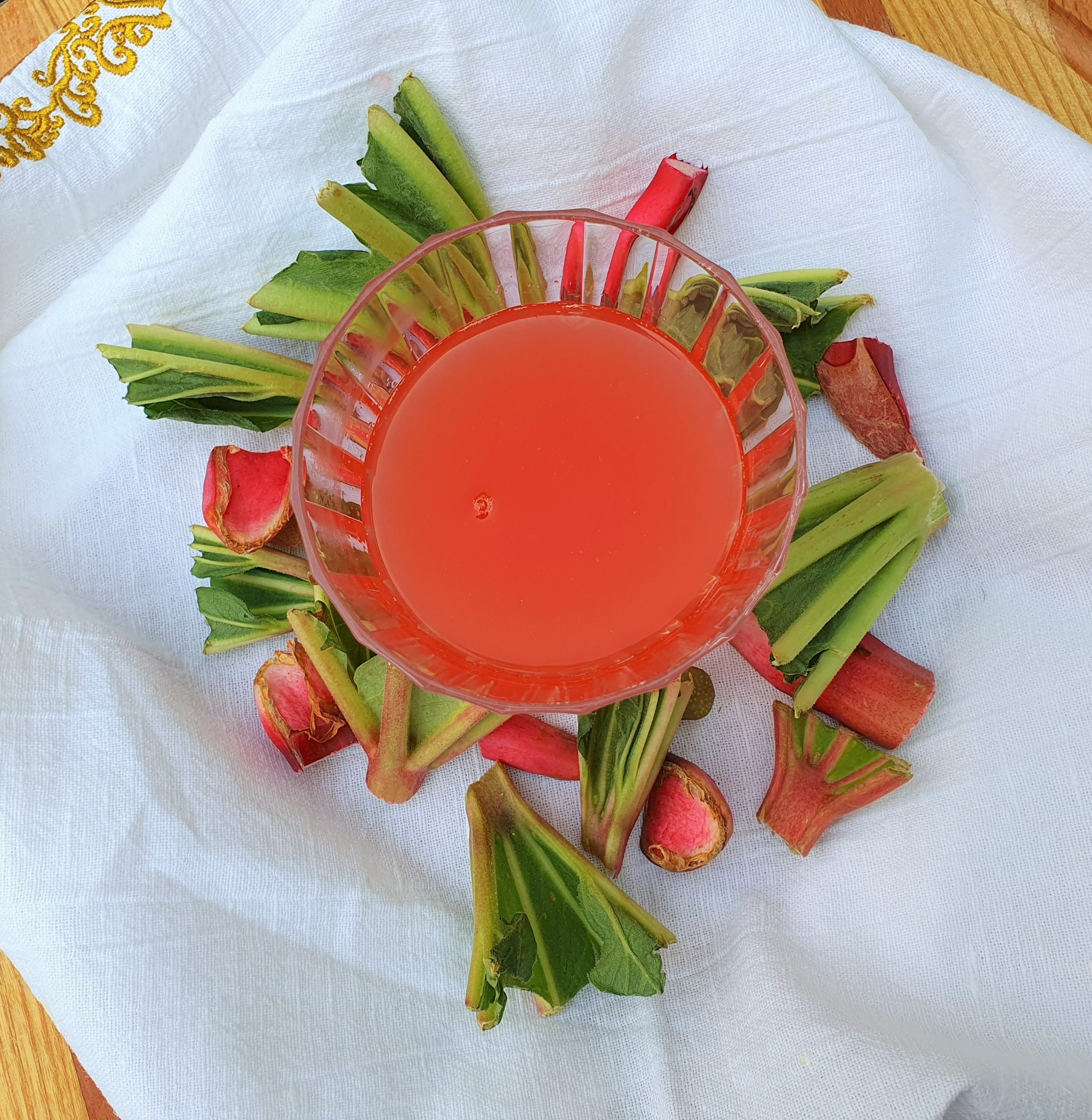 Rhabarber-Orangen-Sirup - mama-kocht heute